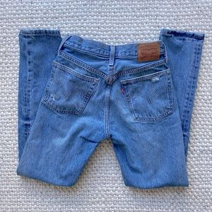 Levis 501 High Rise Skinny S 25